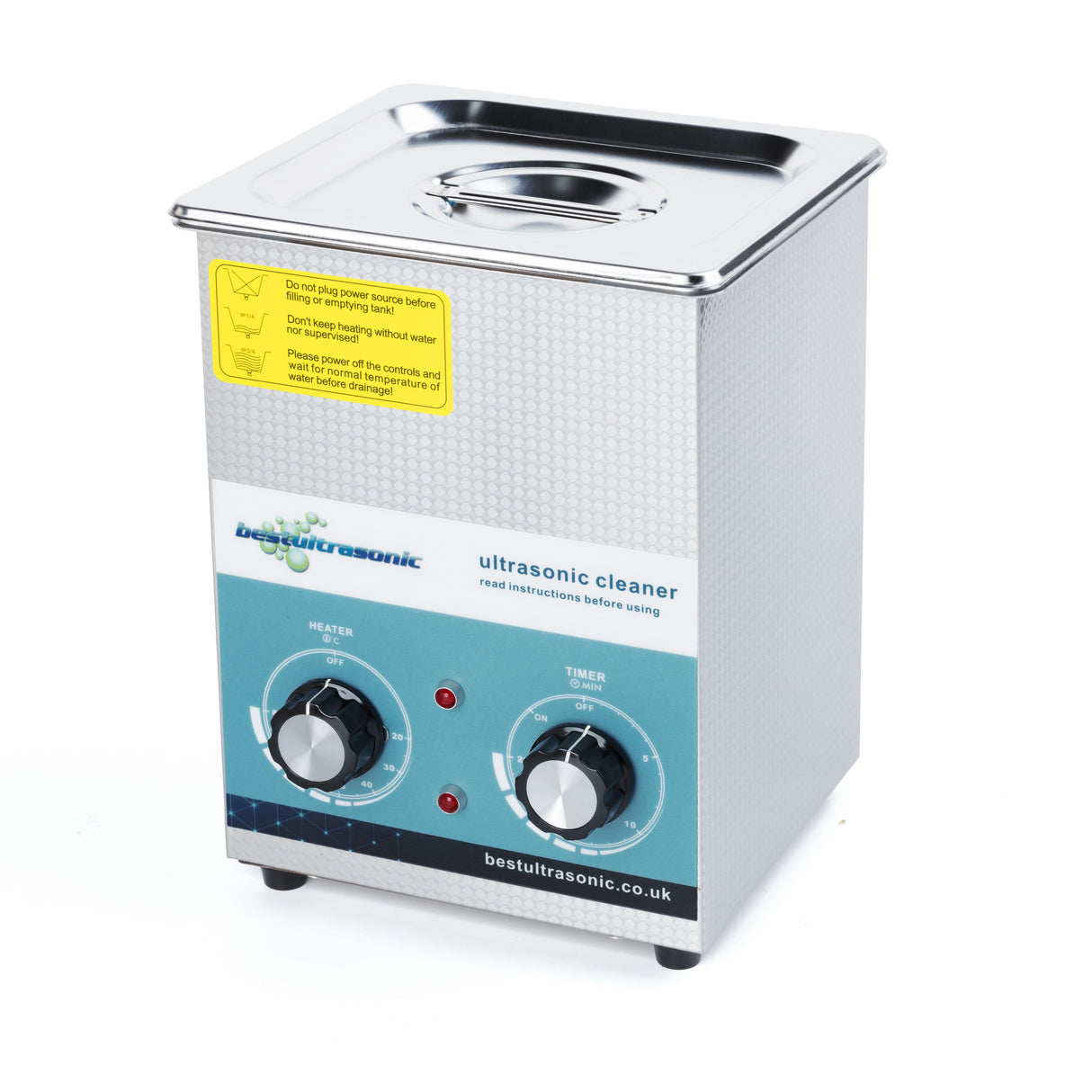 2 litre Ultrasonic Cleaner with Dial Control