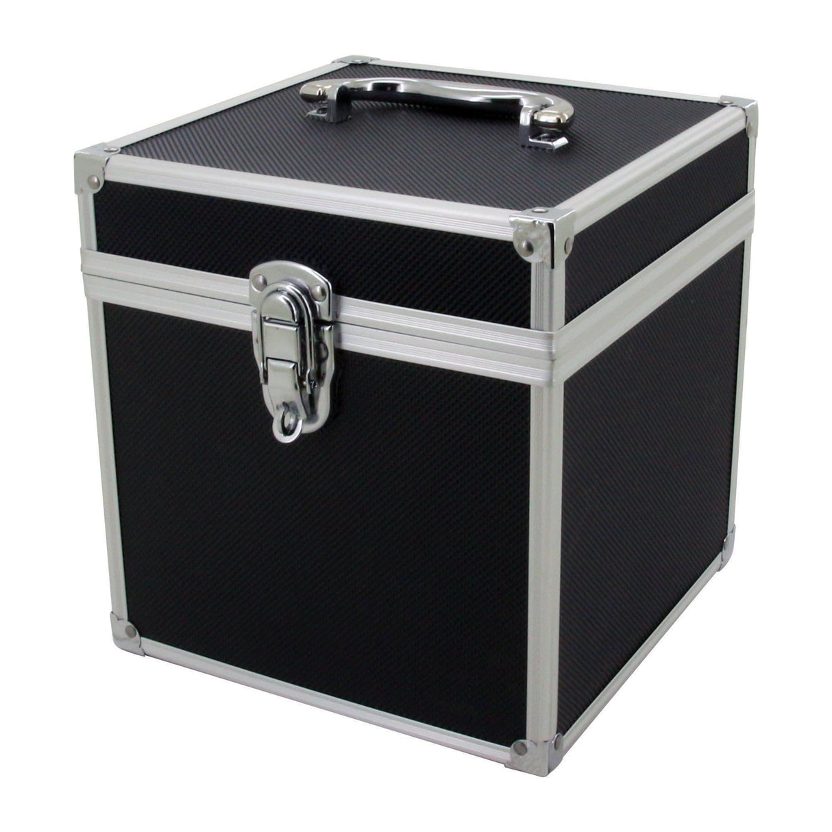 Aluminium Cube flight case | black & silver (200 x 210 x 200) - Best Ultrasonic Cleaners