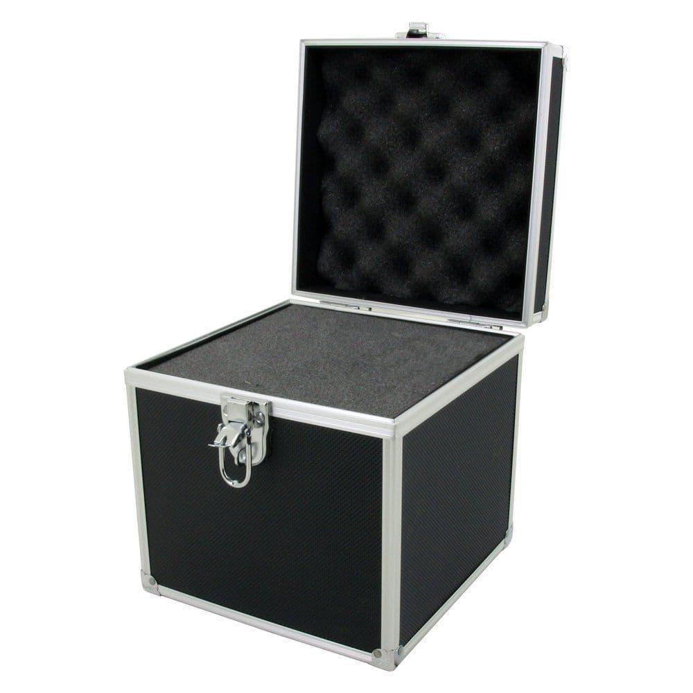 Aluminium Cube flight case | black & silver (200 x 210 x 200) - Best Ultrasonic Cleaners