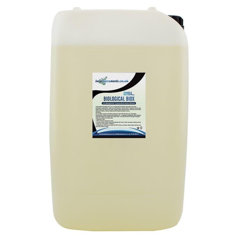 Biological BIOX Ultrasonic Cleaning Fluid (25 litre) - Best Ultrasonic Cleaners