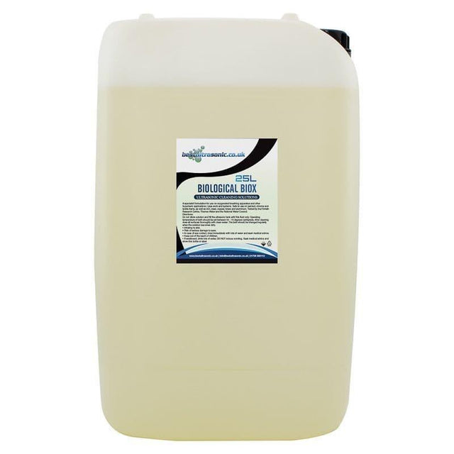 Biological BIOX Ultrasonic Cleaning Fluid (25 litre) - Best Ultrasonic Cleaners