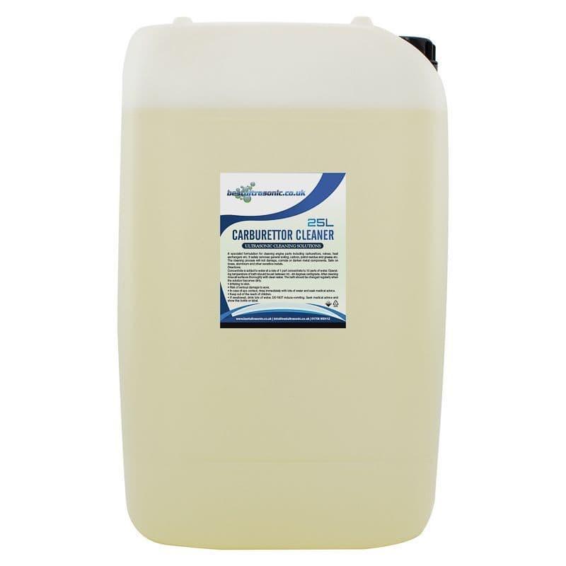 Carburettor & Engine Cleaner Ultrasonic Fluid (25 litre) - Best Ultrasonic Cleaners
