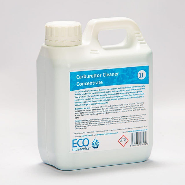 Low Energy Carburettor Cleaner (1 litre) - 10:1 - Best Ultrasonic Cleaners