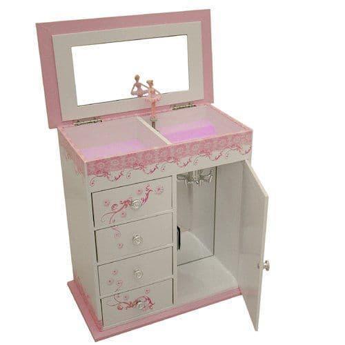 Mele Childrens Ballerina Musical Jewellery Box (1) - Best Ultrasonic Cleaners