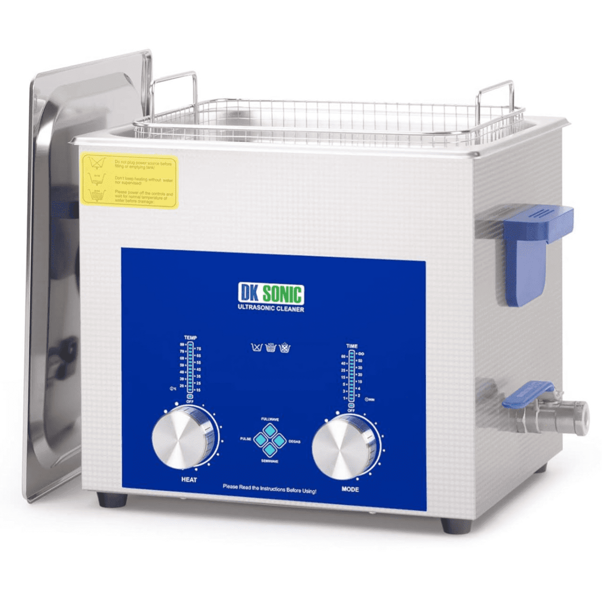 Smart Ultrasonic Cleaner Dial Control | degassing (10 L) - Best Ultrasonic Cleaners