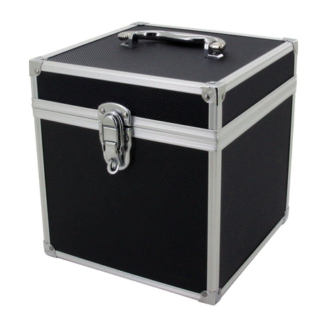 Aluminium Cube flight case | black & silver (200 x 210 x 200)