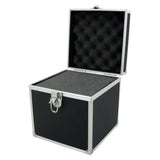 Aluminium Cube flight case | black & silver (200 x 210 x 200)