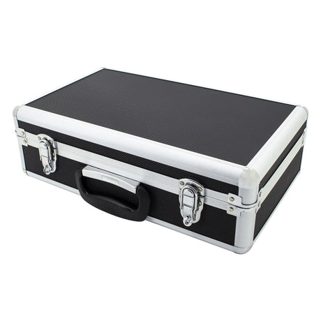 Aluminium flight tool case (400x240x125) black