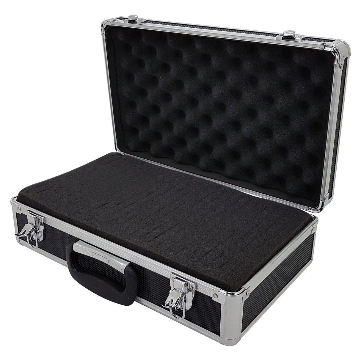Aluminium flight tool case (400x240x125) black