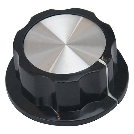 Black Plastic Control Knob
