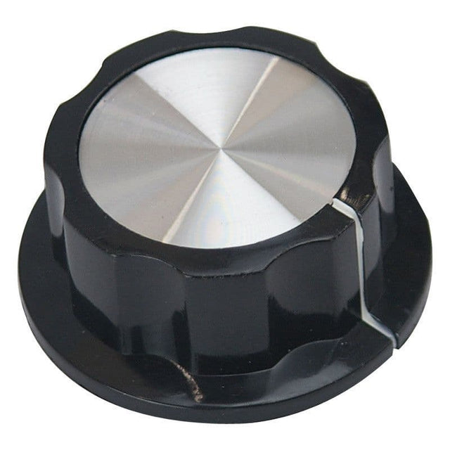 Black Plastic Control Knob