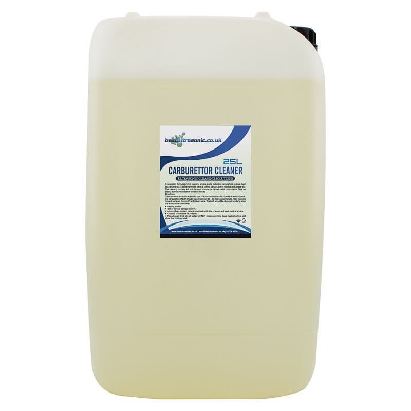 Carburettor & Engine Cleaner Ultrasonic Fluid (25 litre)