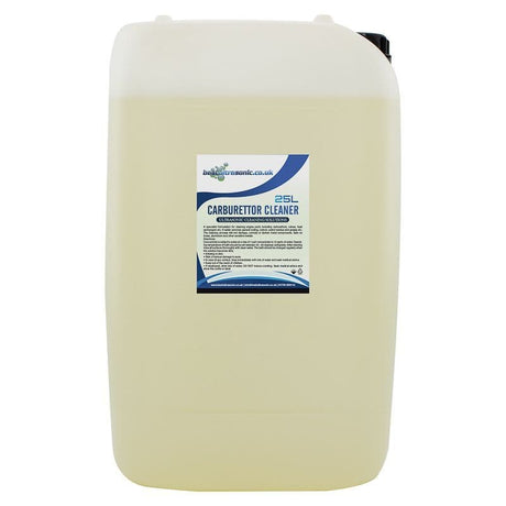 Carburettor & Engine Cleaner Ultrasonic Fluid (25 litre)