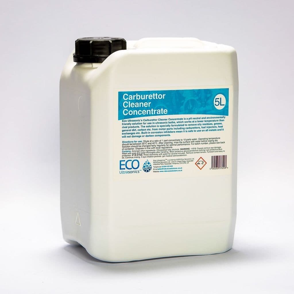 Low Energy Ultrasonic Carburettor Cleaner (5 litre) - 10:1