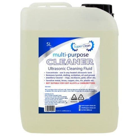 Multi-Purpose Ultrasonic Cleaning Fluid (5 litre)