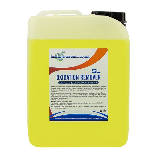 Oxidation & Rust Remover (5 litre) - Best Ultrasonic Cleaners
