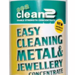 Sea Clean 2 Organic Ultrasonic Jewellery Cleaning Fluid (500ml)