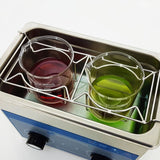 Steel Basket + 2 x 300 ml Glass Beakers for 3 and 10 Ltr tanks