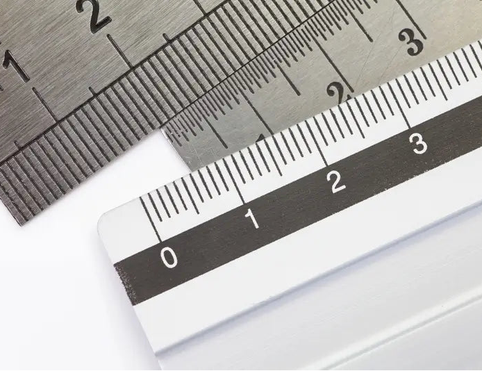 steel measuring rulers