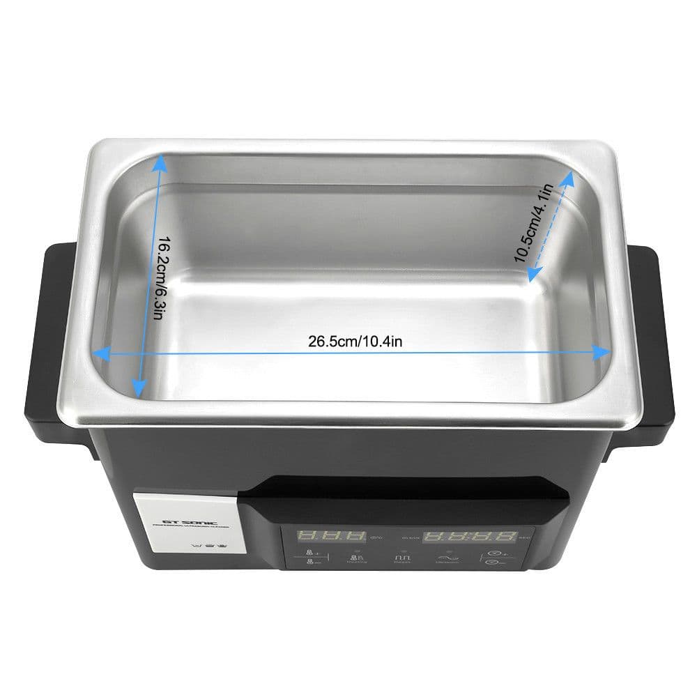 Ultrasonic jewellery Cleaner - touch screen  + Degassing (3 litre)